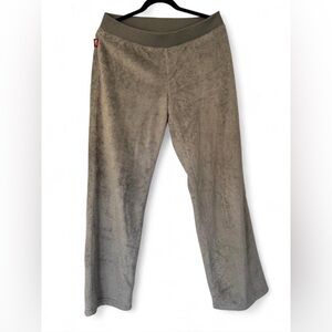 The North Face Gray Fuzzy Fleece Lounge Pants | Size Medium